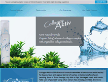 Tablet Screenshot of collagenaktiv.com